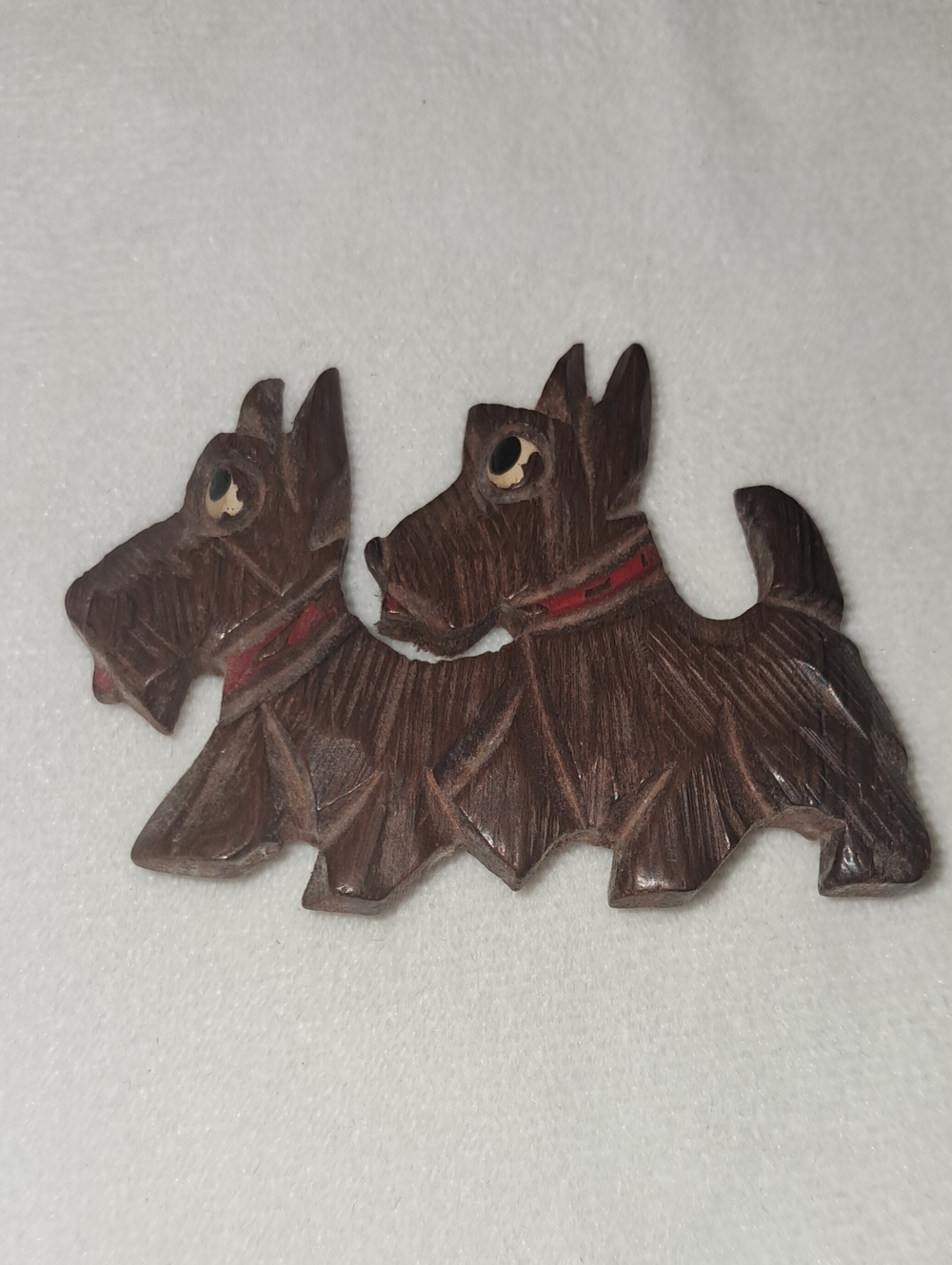 1940s Double Scottie Brooch/Pin